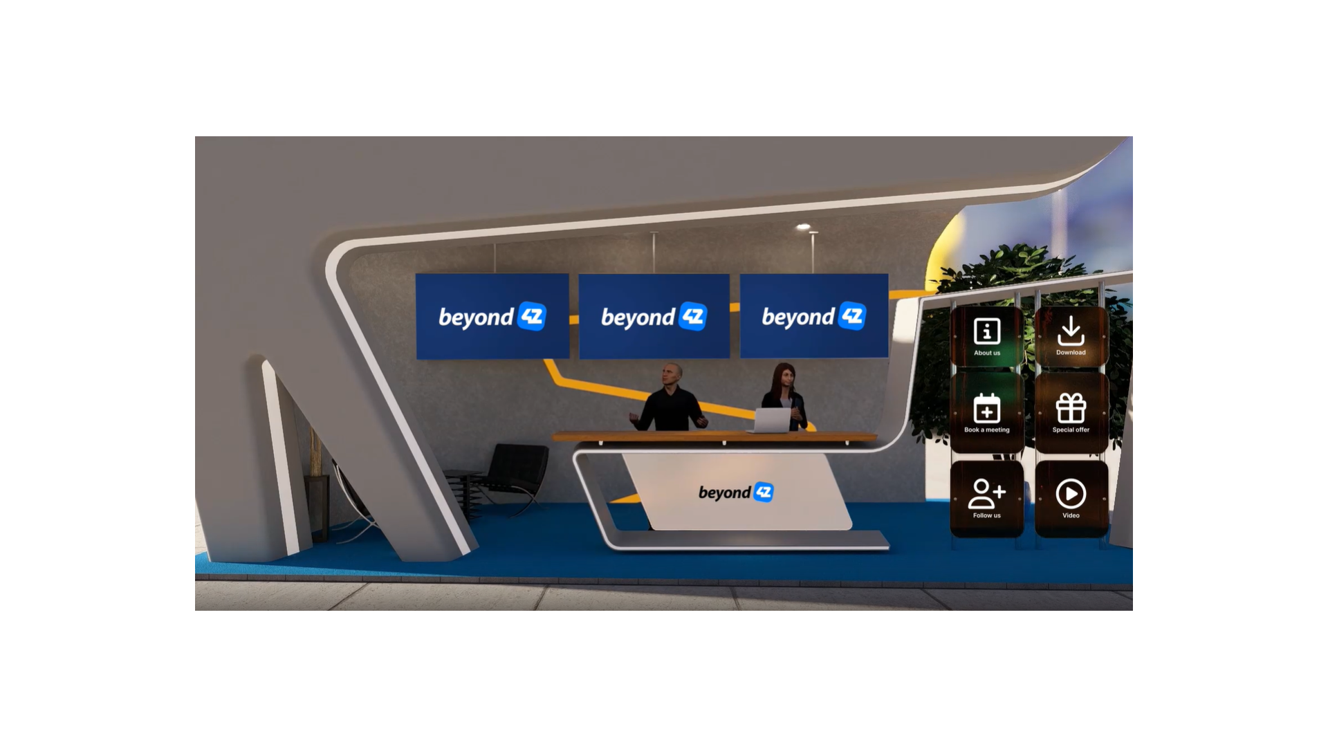 Premium booth package